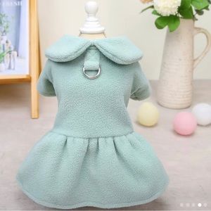 Pet Traction Skirt, Light Green Dog Dress